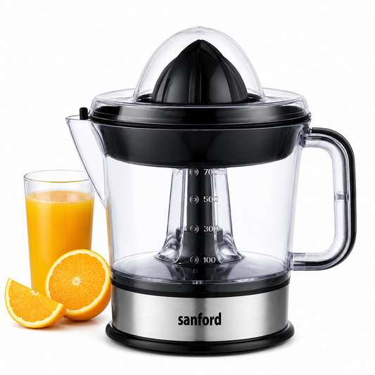 Sanford - Adjustable Pulp Citrus Juicer Product Description
