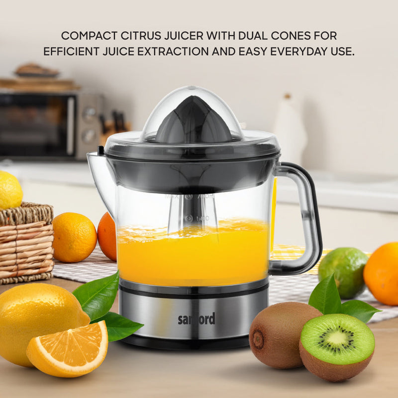 Sanford - Adjustable Pulp Citrus Juicer Product Description