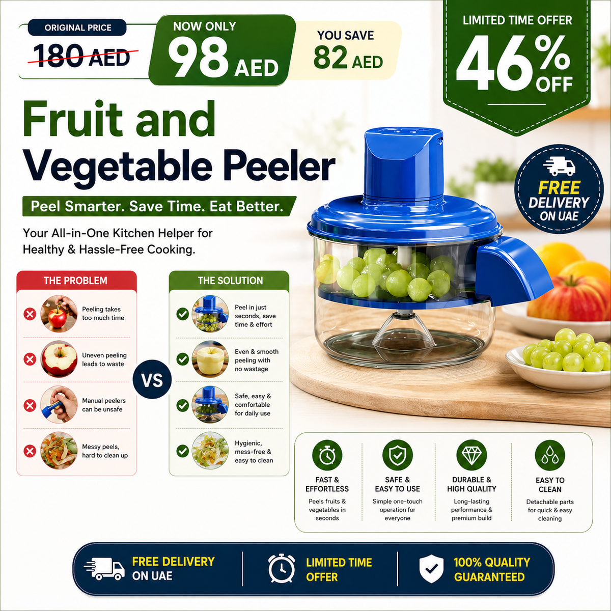 Fruit and Vegetable Peeler
